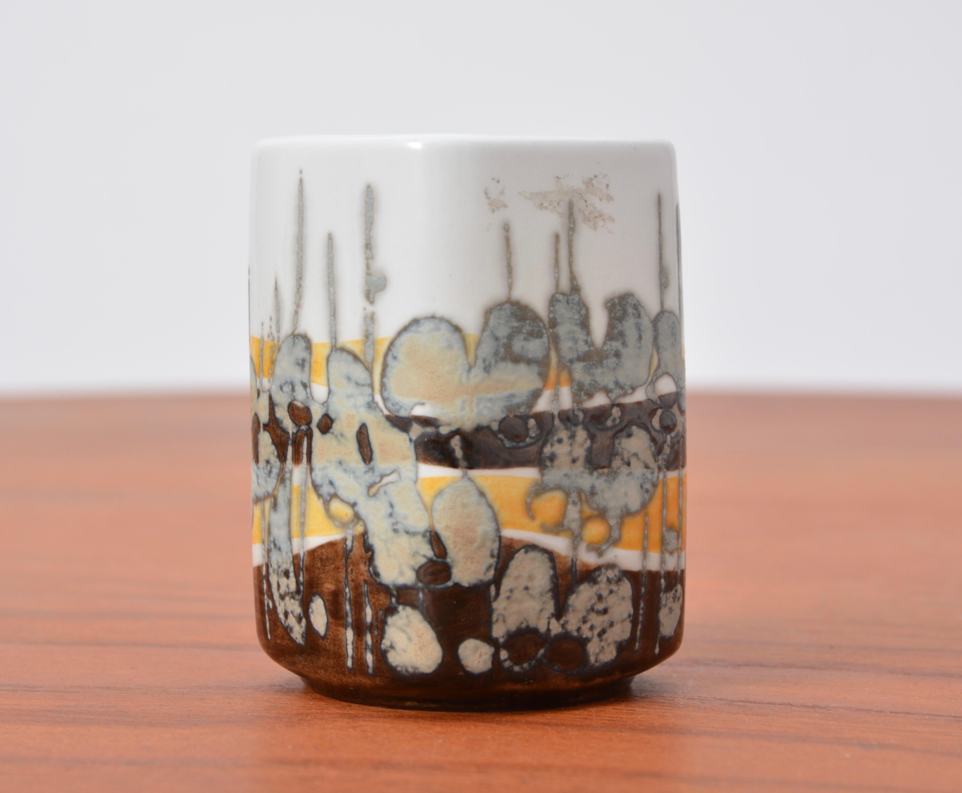 Mid-Century moderno Piccolo vaso Baca di Ivan Weiss per Royal Copenhagen, anni '60, della modernità di metà secolo in vendita