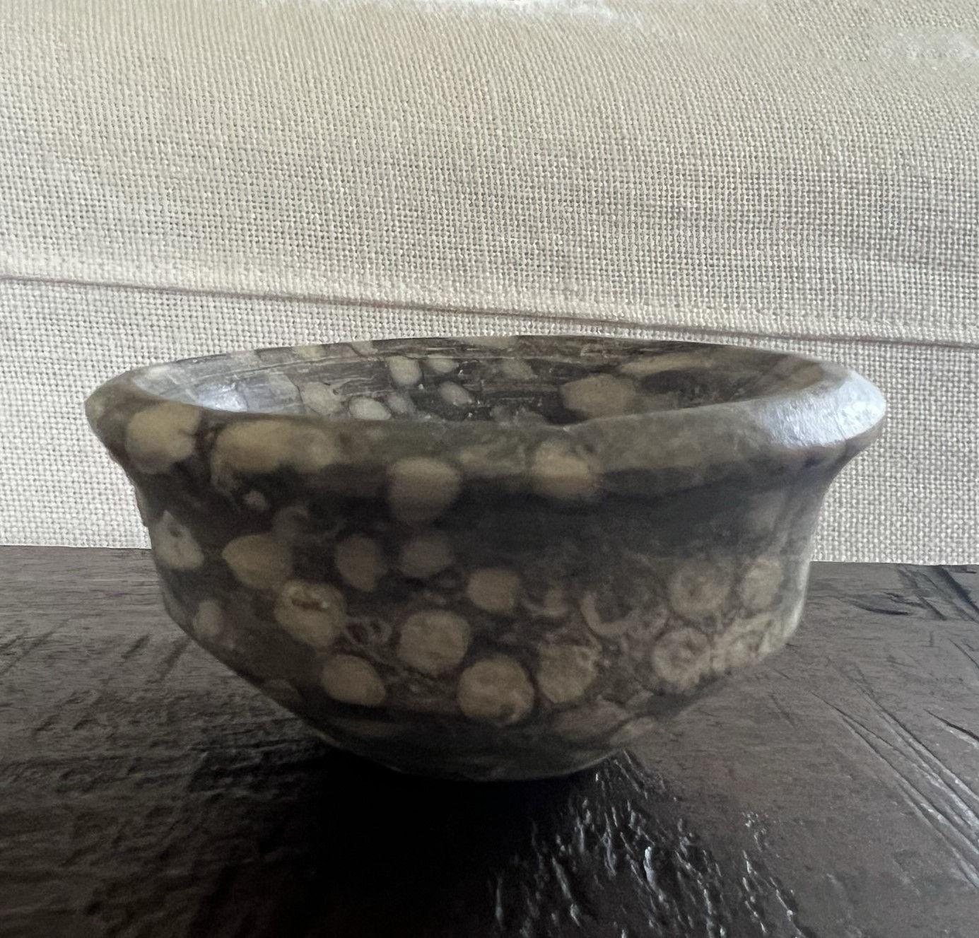 Small Bactrian Mottled Marble Cup 4