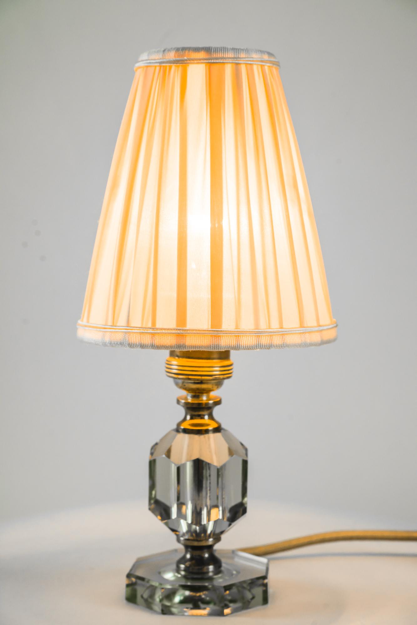 Small Bakalowits Table Lamp Vienna Around 1950s In Good Condition In Wien, AT