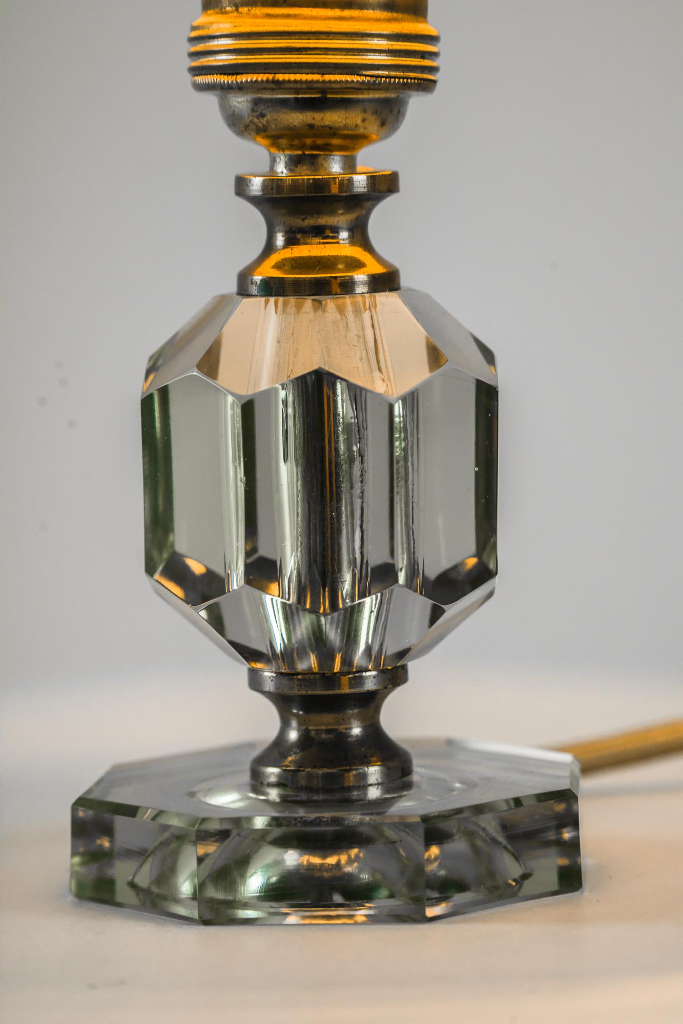 Mid-20th Century Small Bakalowits Table Lamp Vienna Around 1950s