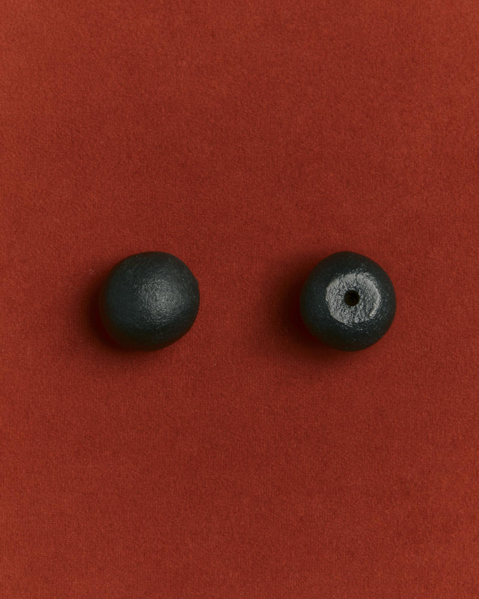Brutalist Small Ball Knob By Mike Ruiz Serra For Sale