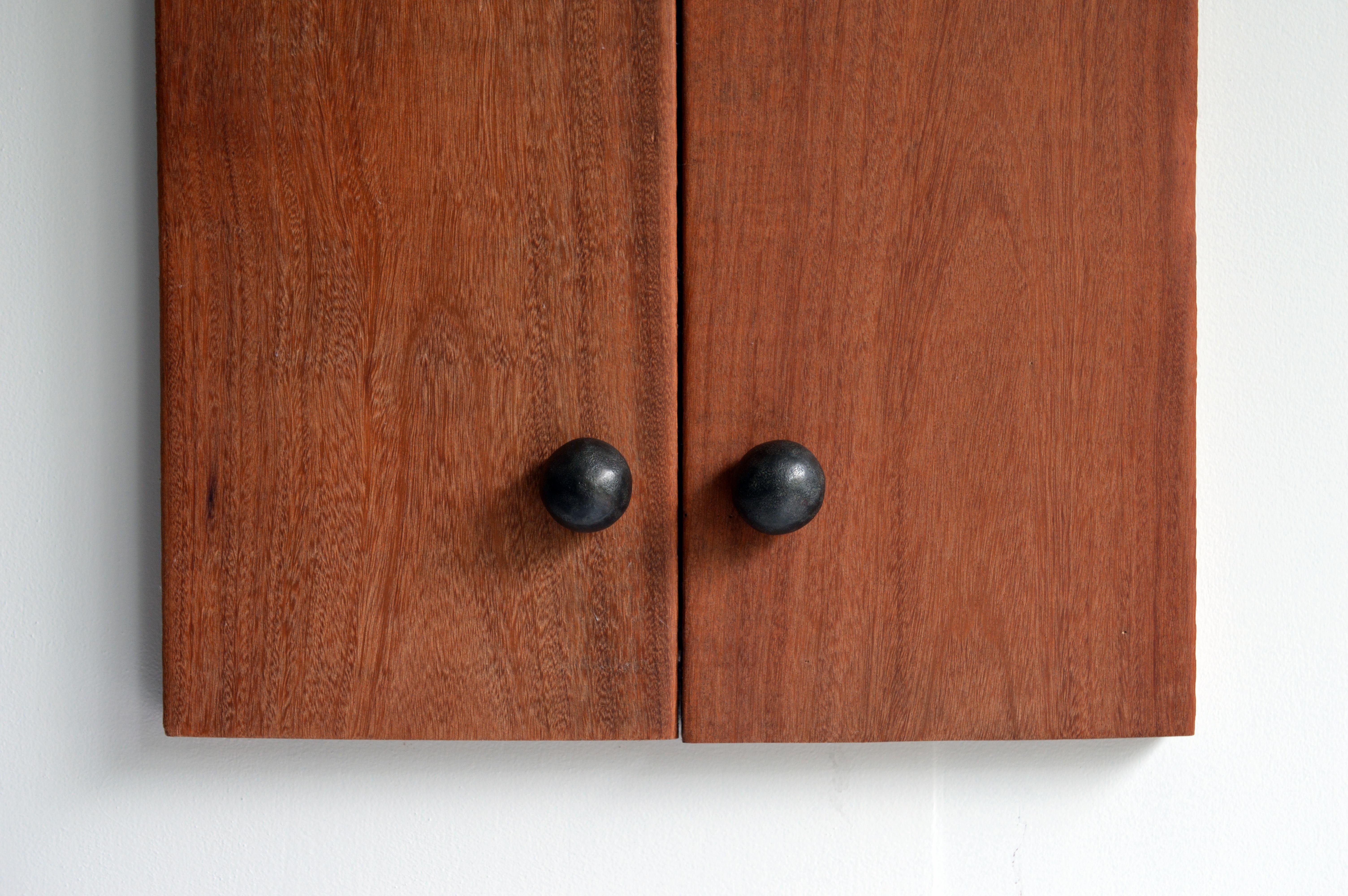 Blackened Small Ball Knob By Mike Ruiz Serra For Sale
