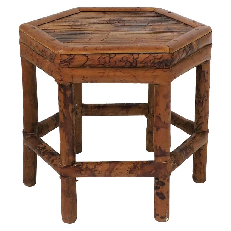 Small Bamboo Side or Drinks Table For Sale at 1stdibs