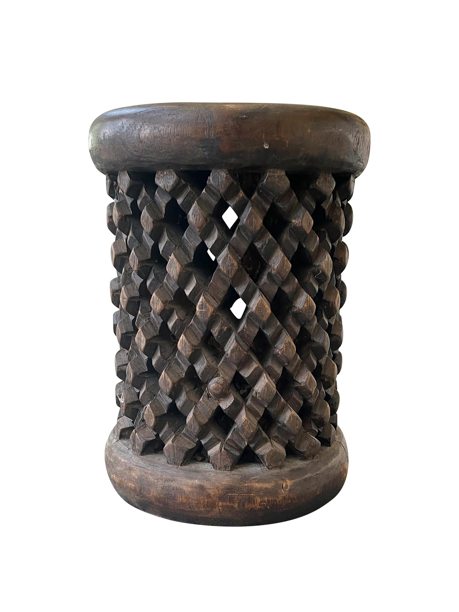 bamileke side table