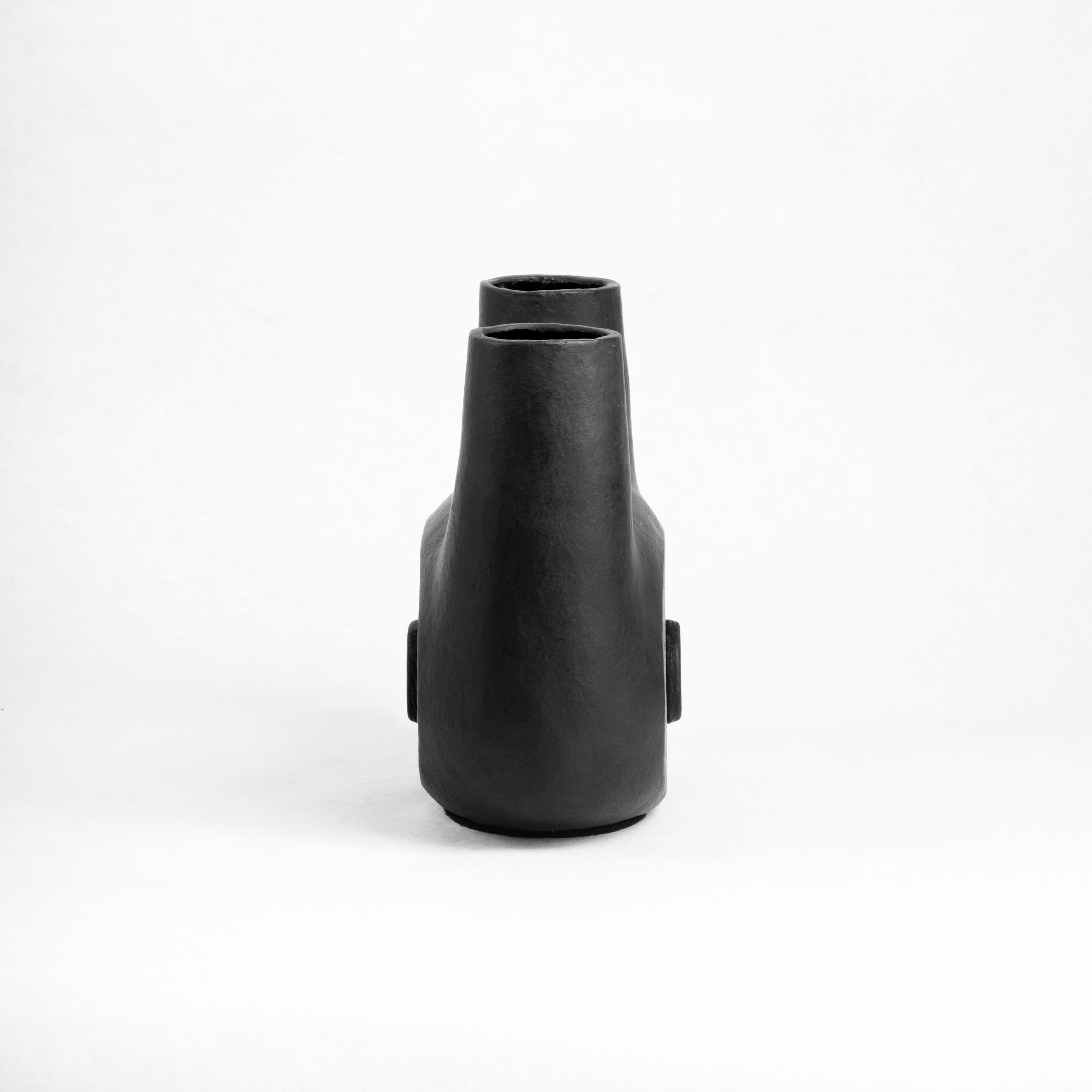 Organic Modern Small Bandura Vase by FAINA For Sale