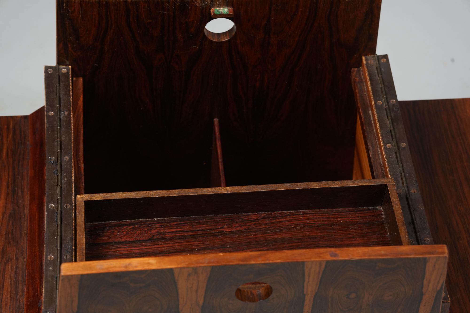 Small Bar Cart, Rolf Hesland, Bagn Møbelindustri, Norway, 1960s 2