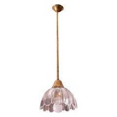 Vintage Small Barovier & Toso Pendant Light, 1940s