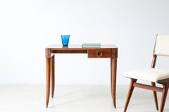Small bedroom desk with sabre legs by Paolo Buffa