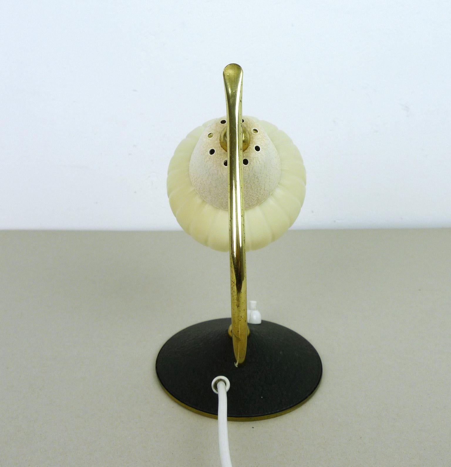 Mid-Century Modern Small Bedside Table Lamp, Germany, 1950s For Sale