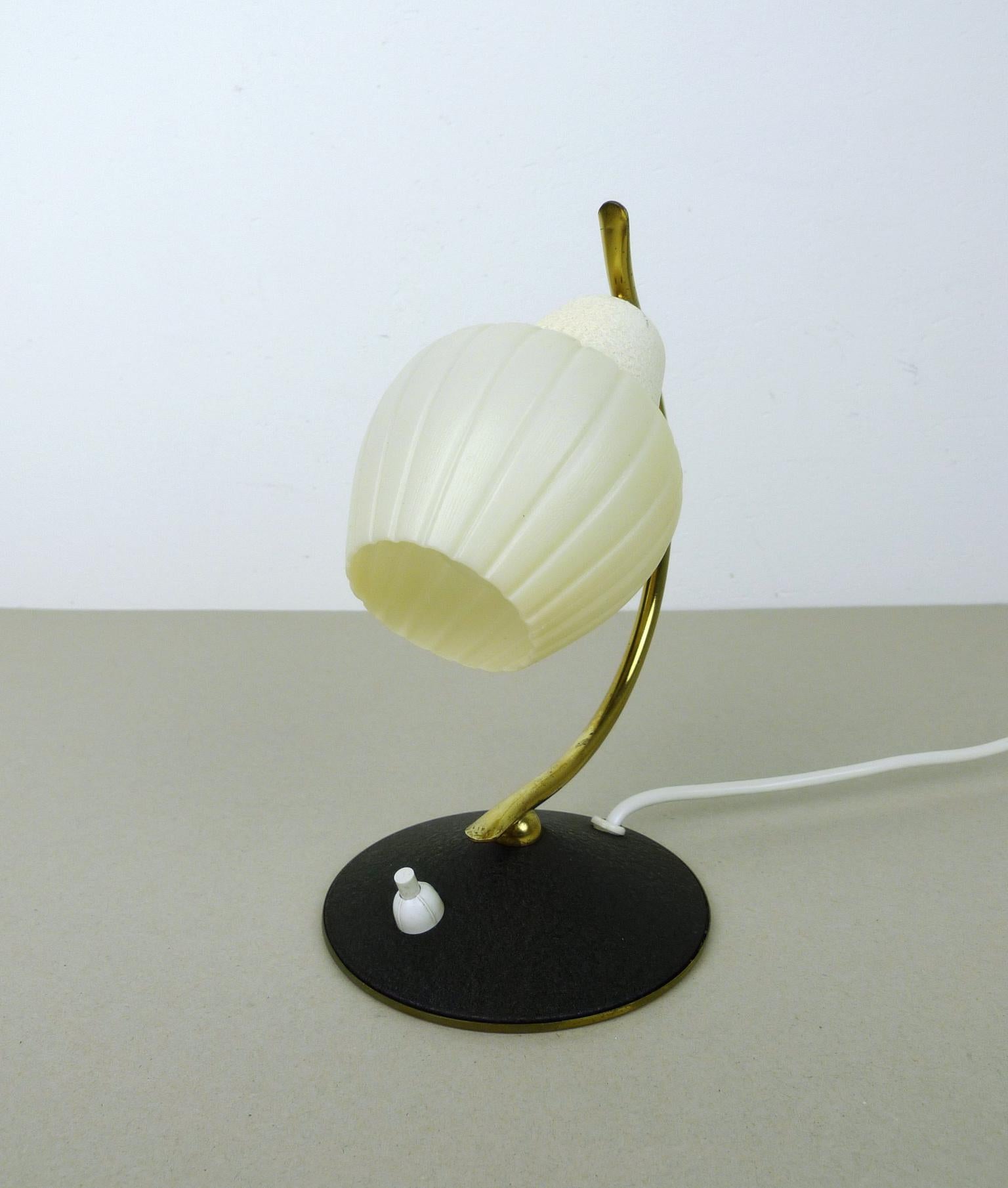 20th Century Small Bedside Table Lamp, Germany, 1950s For Sale