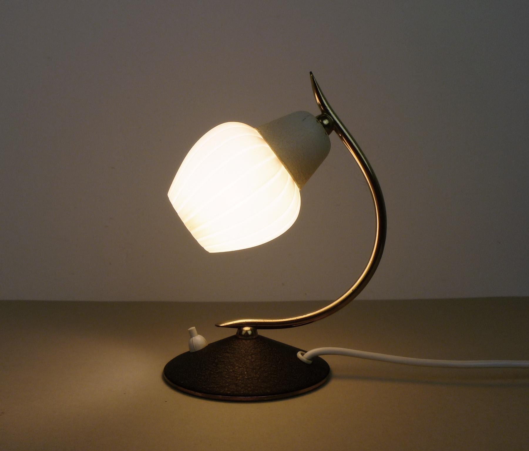 Small Bedside Table Lamp, Germany, 1950s For Sale 1
