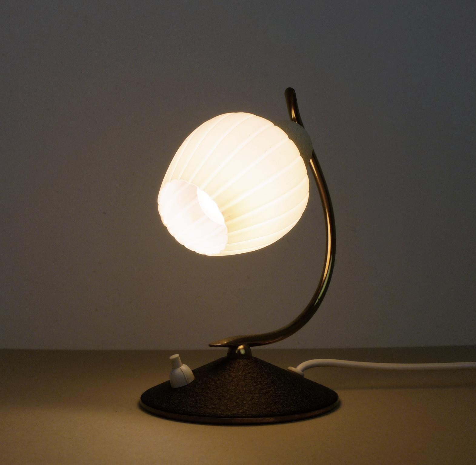 Small Bedside Table Lamp, Germany, 1950s For Sale 2
