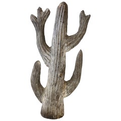 Vintage Small Belgian Cactus Sculpture