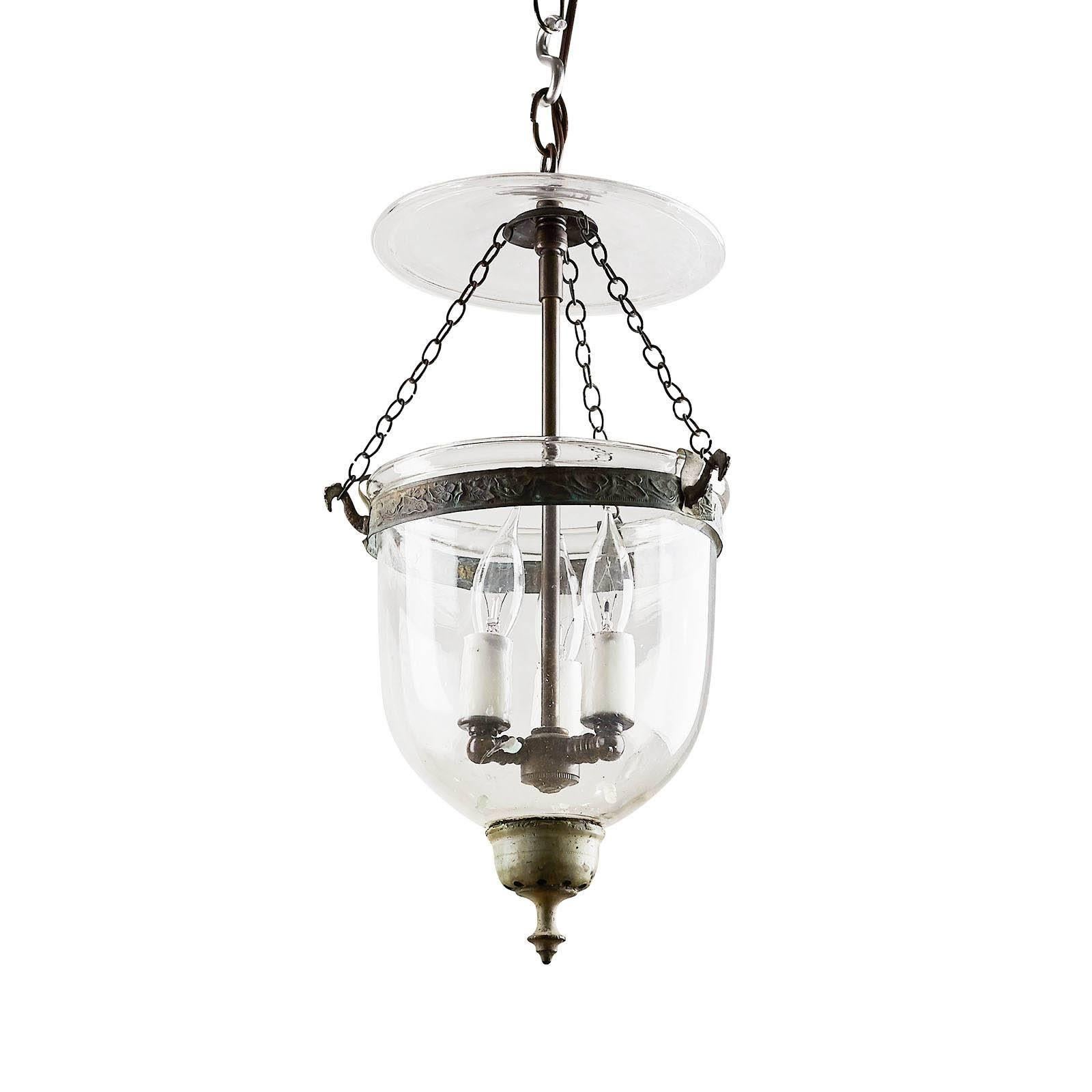 Small Bell Jar Lantern, England, circa 1880