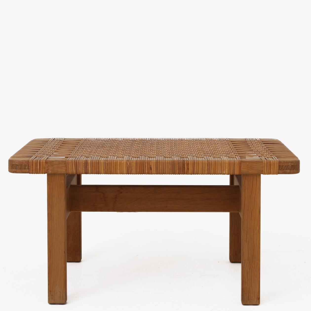 20th Century Small Bench/Sidetable by Børge Mogensen