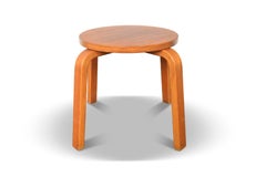 Small Bentwood Side Table in Teak