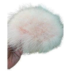 Small "Bibi" in pale pink feather Chantal Thomass by Philip Model