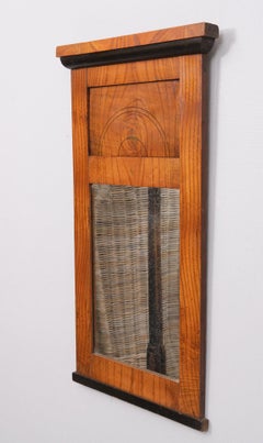 Small Biedermeier Ash Mirror, c. 1830s Germany