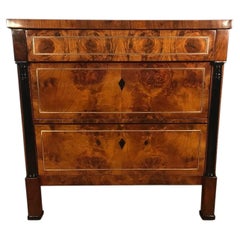 Small Biedermeier Chest of Drawers, 1820, Walnut