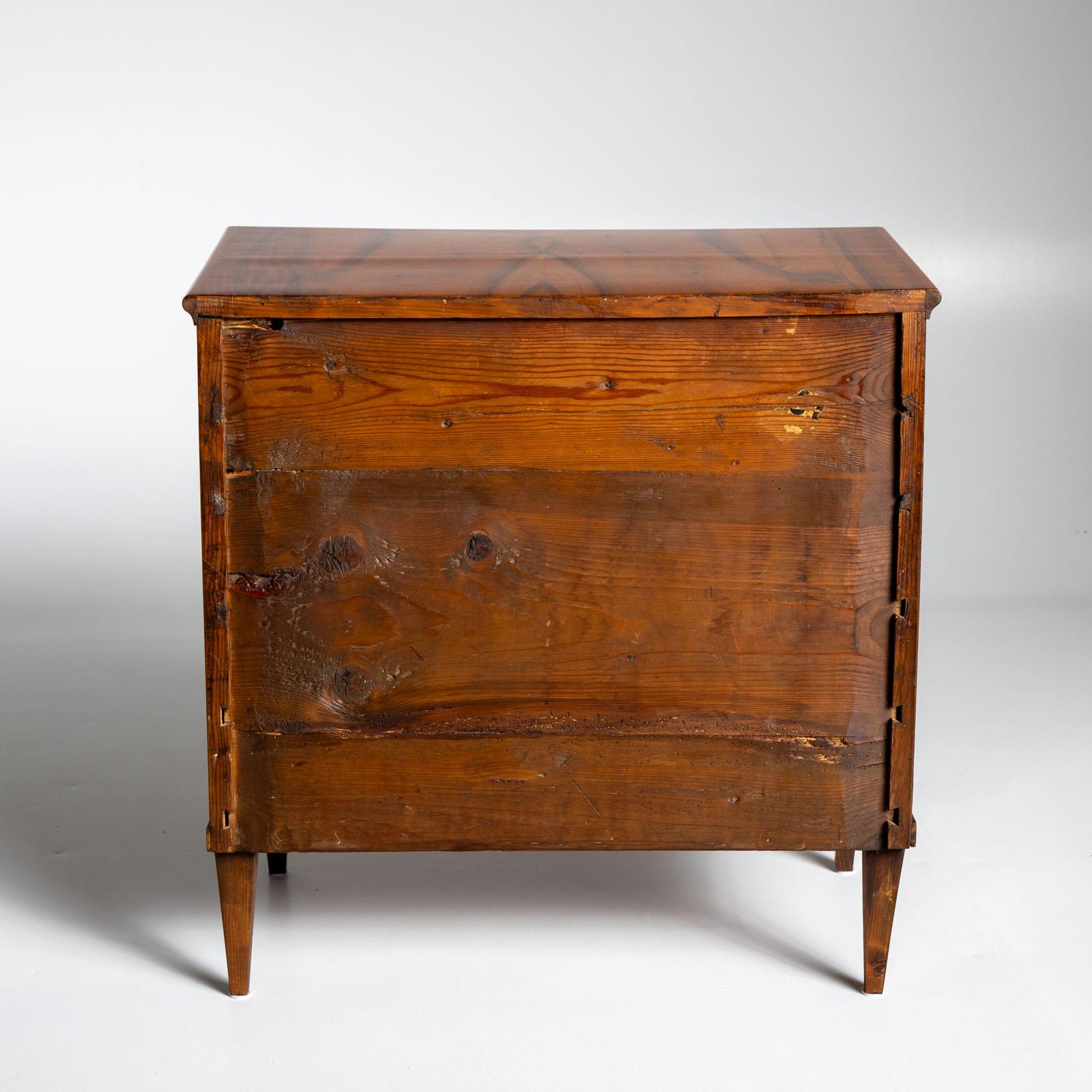 Small Biedermeier Chest of Drawers, around 1820, South Germany 1