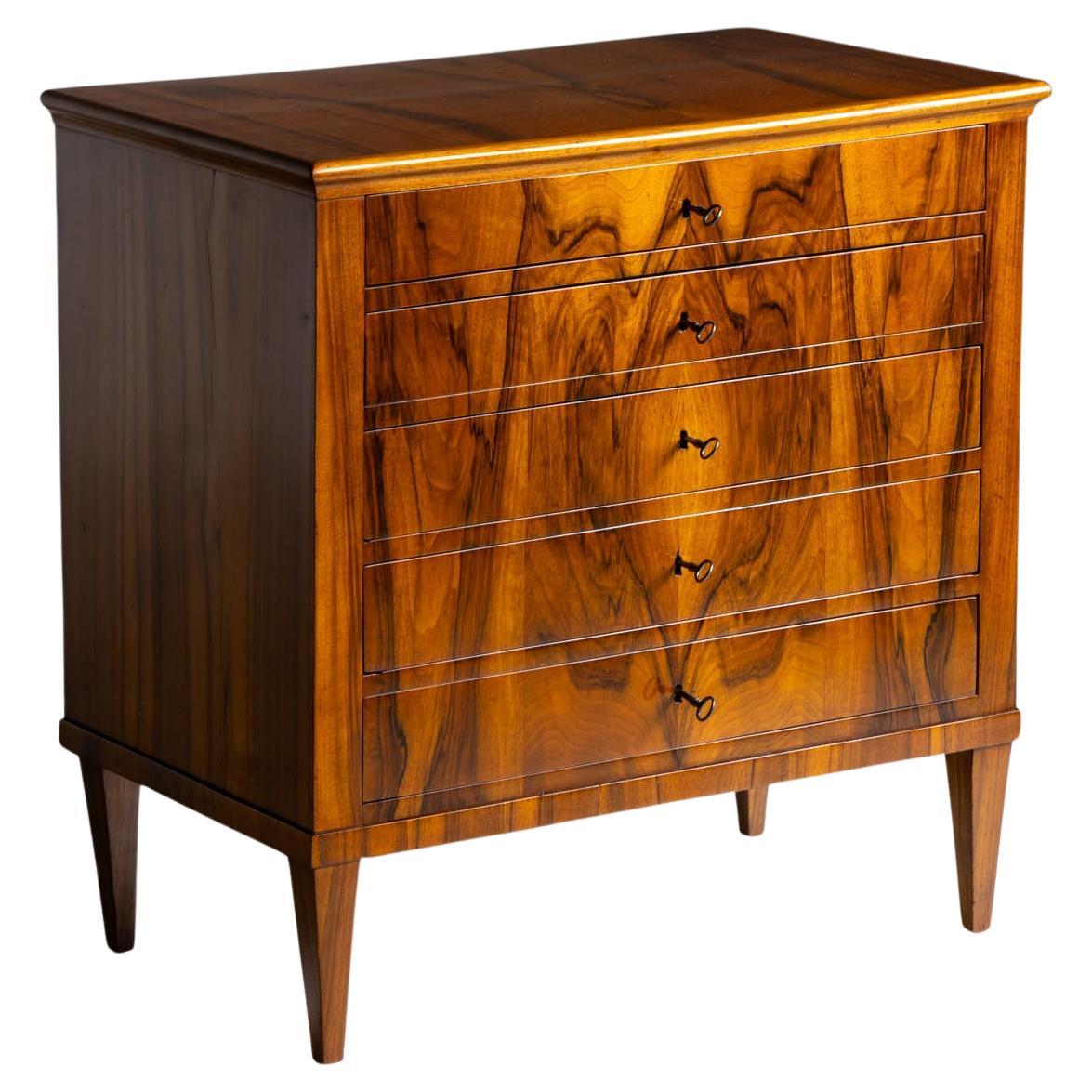Small Biedermeier Chest of Drawers, around 1820, South Germany For Sale