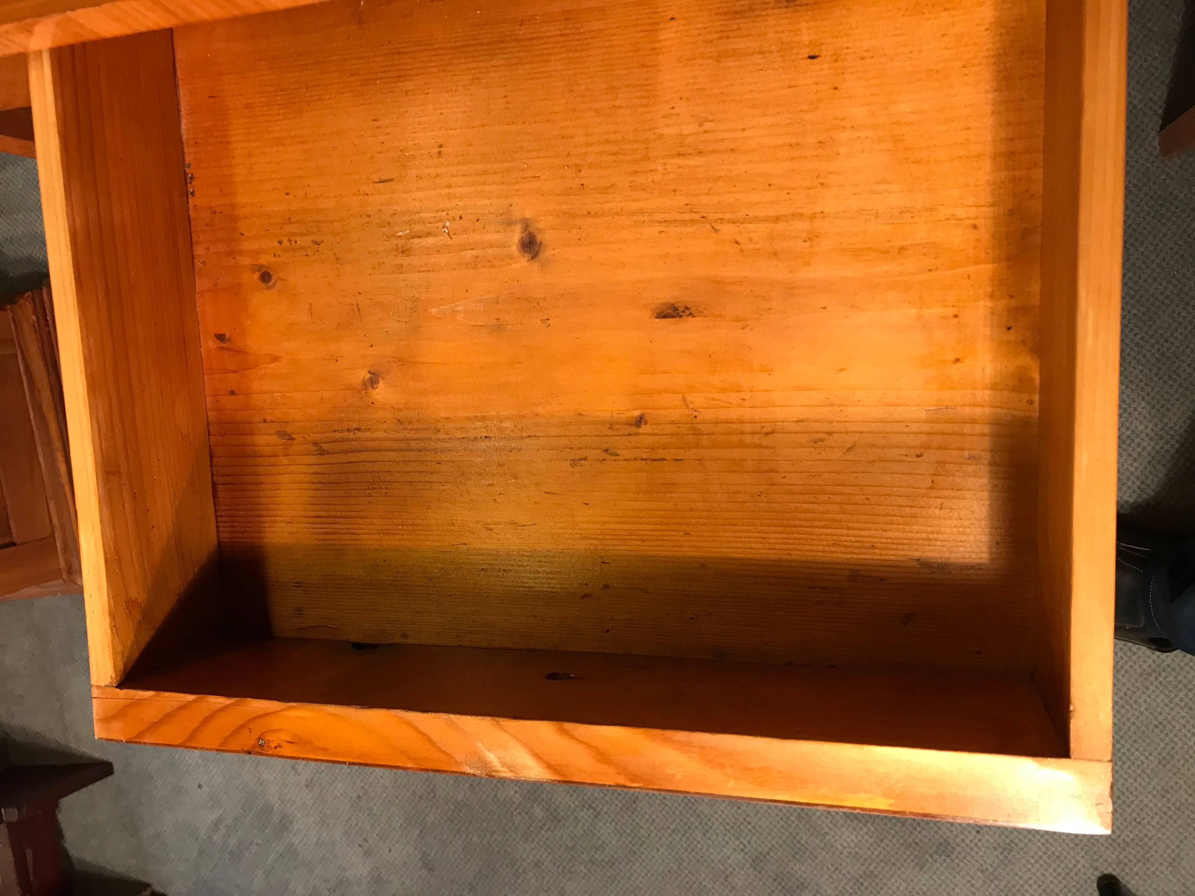 small cherry desk