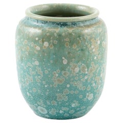 Small Bing & Grøndahl Vase with Turquoise Glaze
