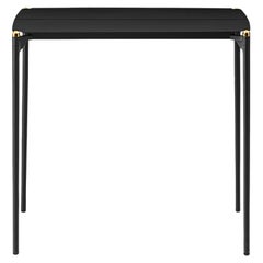 Small Black and Gold Minimalist Table