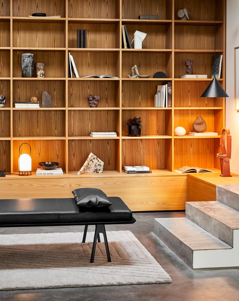 Small Black Annular Pendant Lamp by MSDS Studio For Sale at 1stDibs