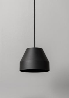 Small Black Cap Pendant Lamp by +kouple
