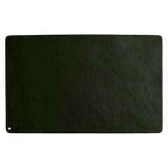 Tappetino da scrivania piccolo in pelle nera di Henry Wilson