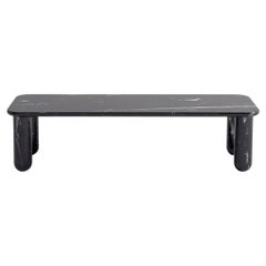 Small Black Marble "Sunday" Coffee Table, Jean-Baptiste Souletie