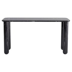 Small Black Marble "Sunday" Dining Table, Jean-Baptiste Souletie