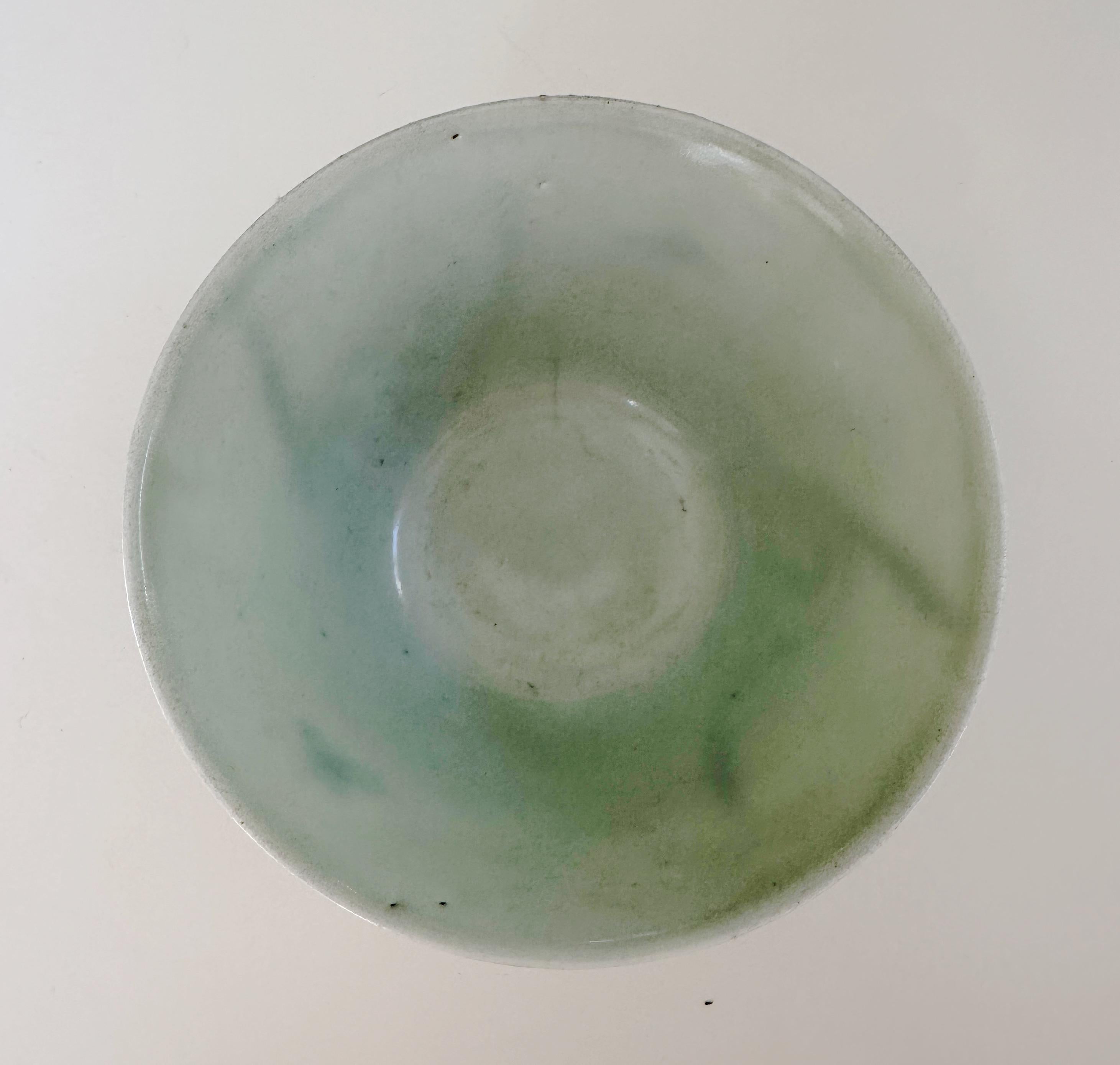 Mid-17th Century Small blue and white bowl from Hatcher Cargo, 17th Century For Sale