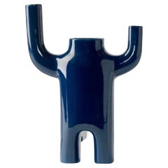 Petit vase bleu Happy Susto de Jaime Hayon