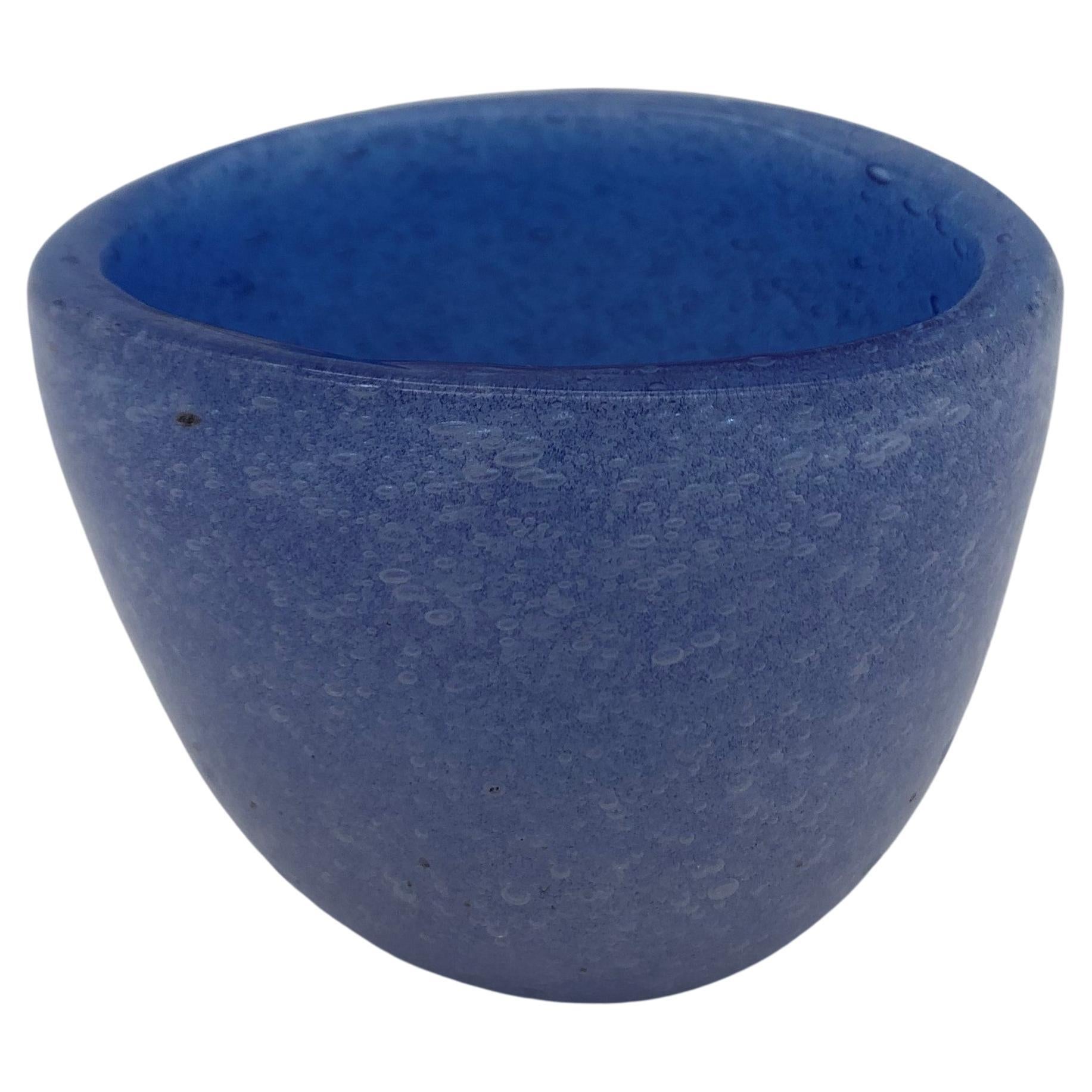 Blue Venini Vase by Tina Aufiero at 1stDibs