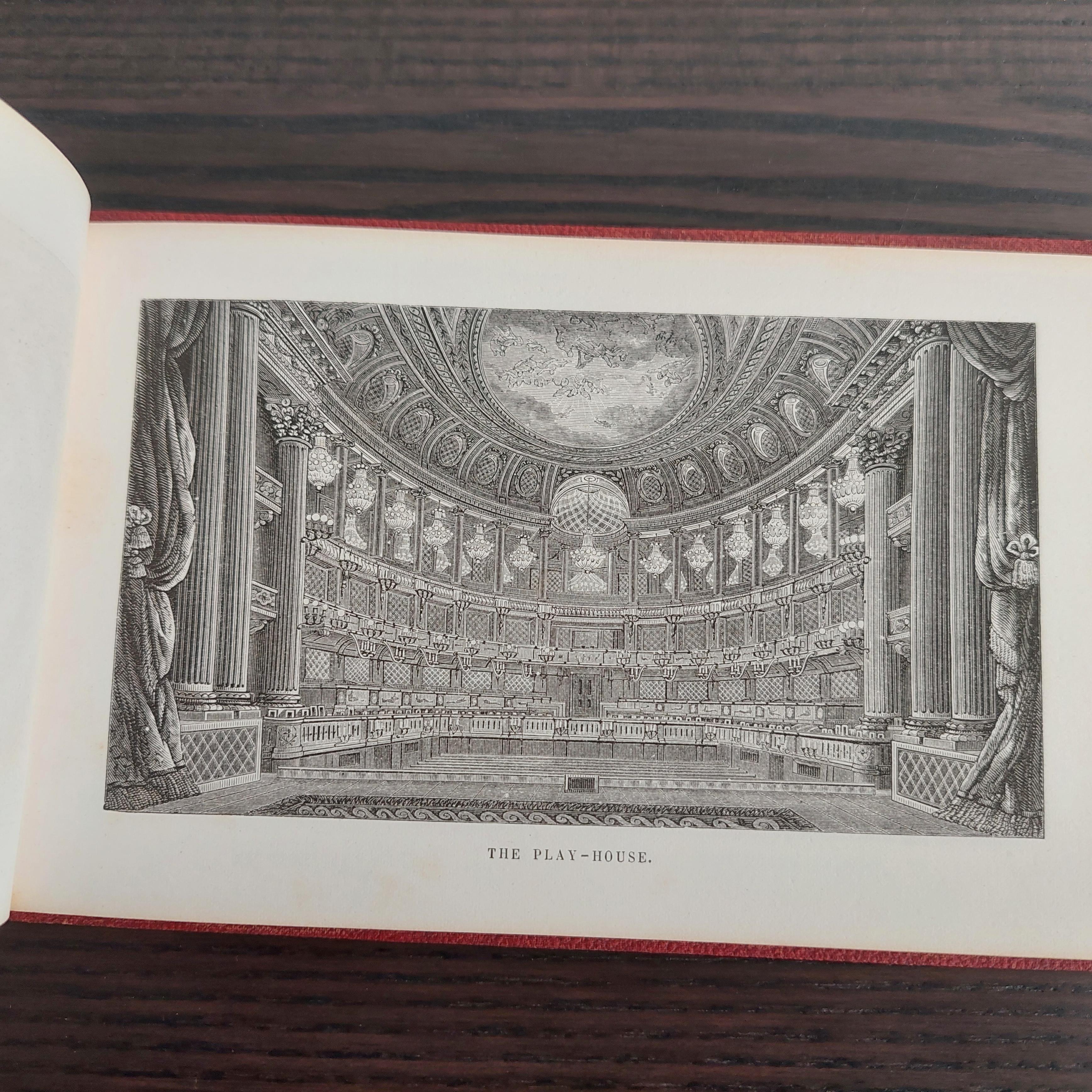 Small Book with 26 Views of the Palaces and Gardens of Versailles and Trianon In Good Condition For Sale In Langweer, NL