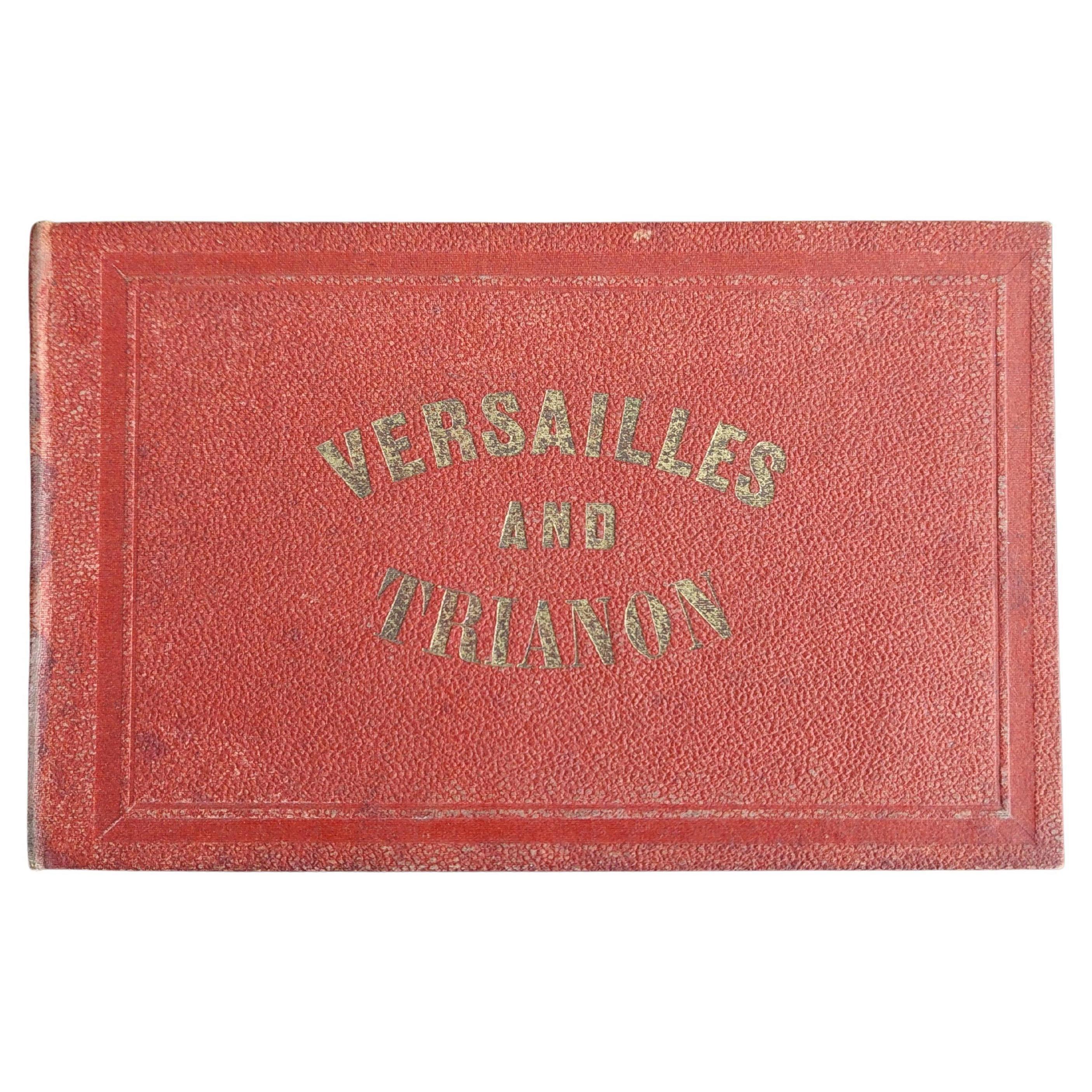 Small Book with 26 Views of the Palaces and Gardens of Versailles and Trianon For Sale