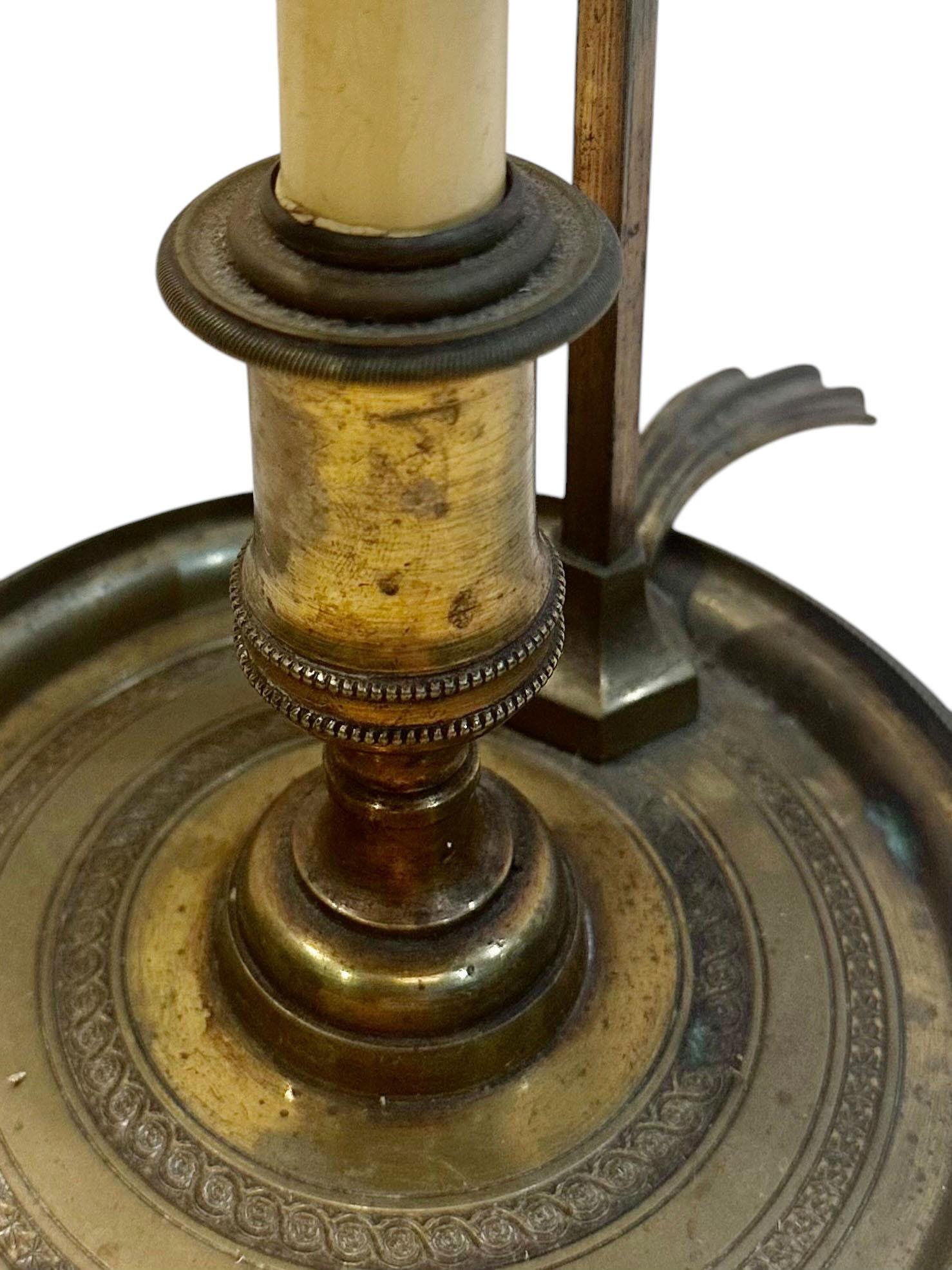 Inizio XX secolo Lampada Bouillotte piccola in vendita