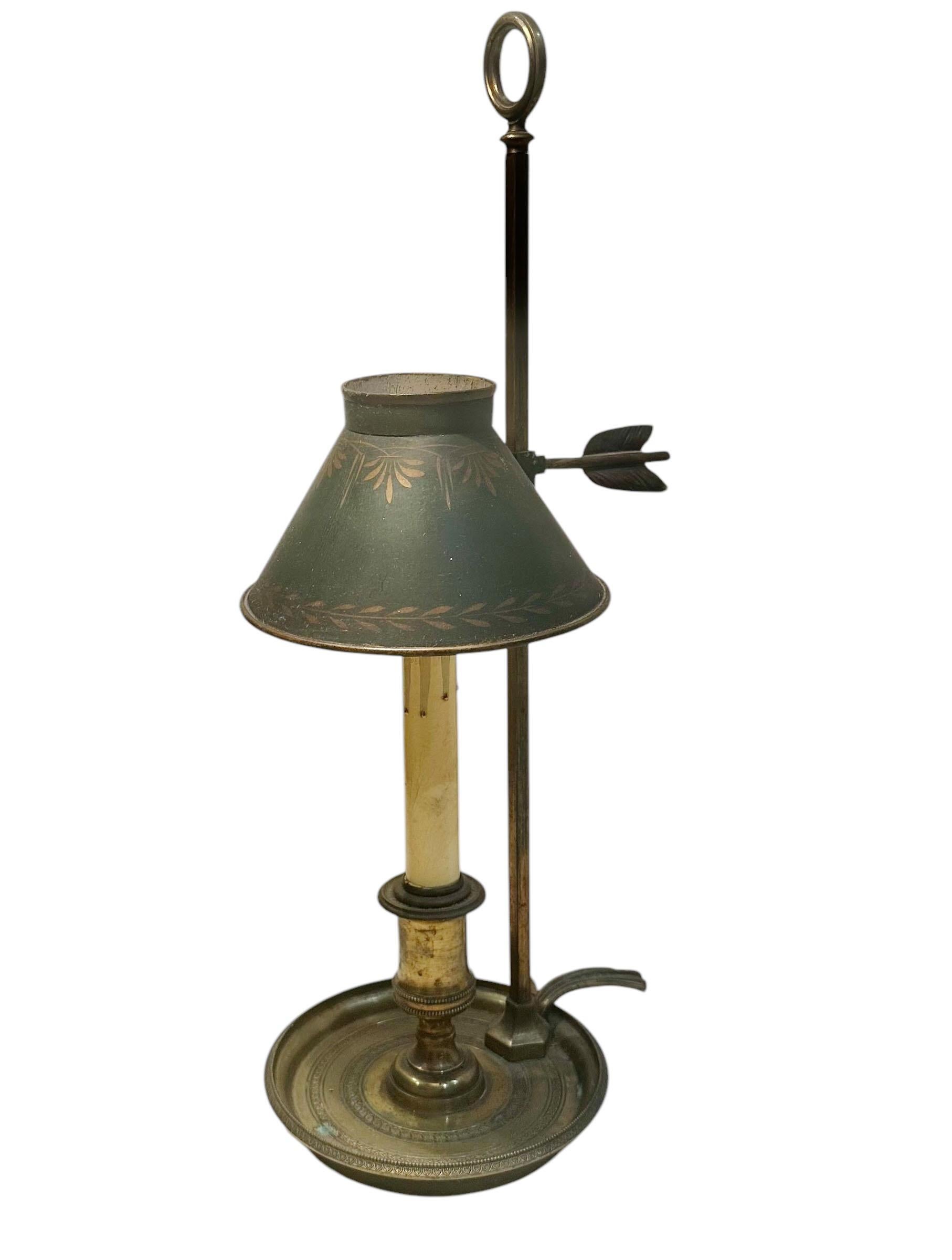 Metallo Lampada Bouillotte piccola in vendita