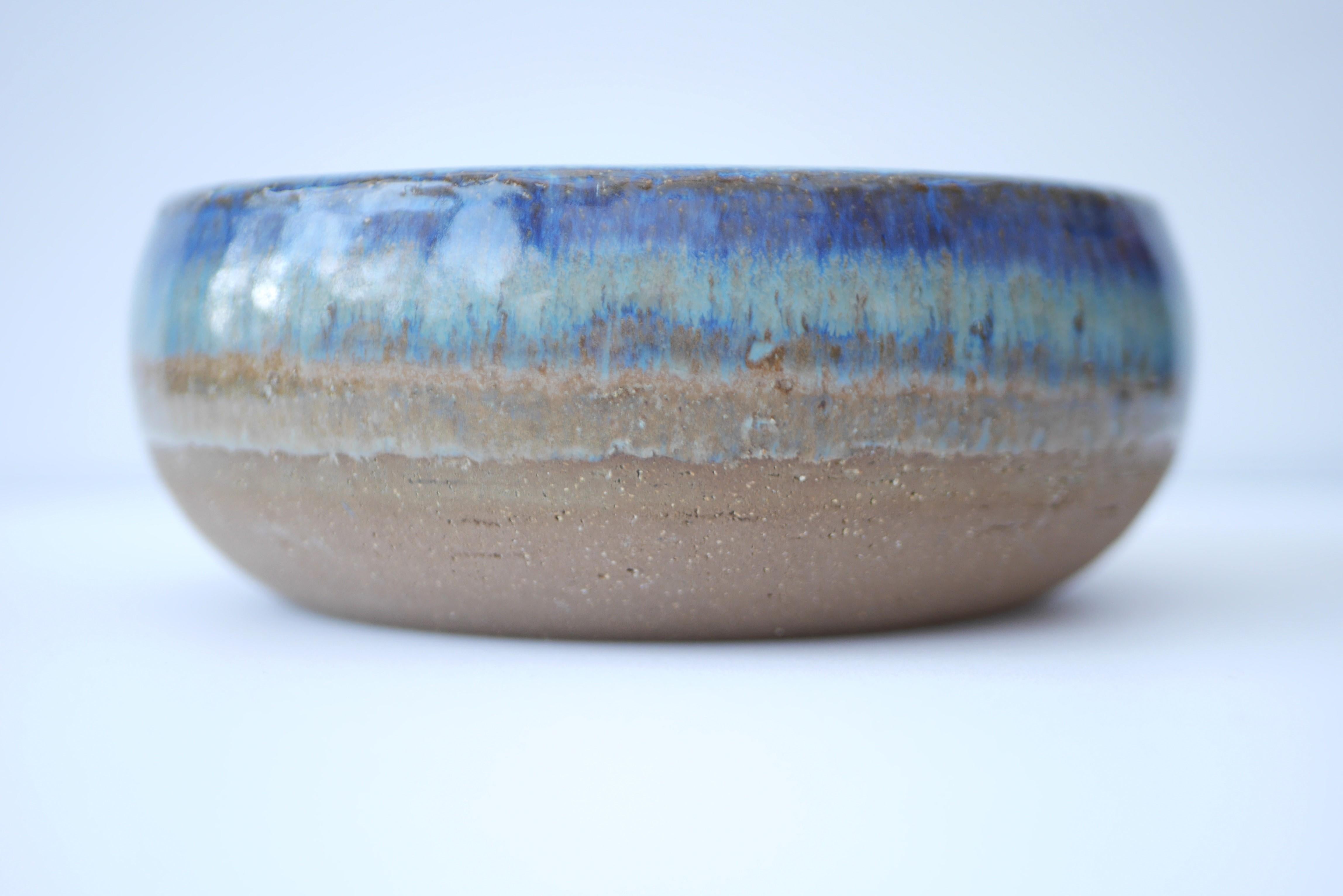 Mid-20th Century Small Bowl by Michael Andersen for Bornholm, Denmark