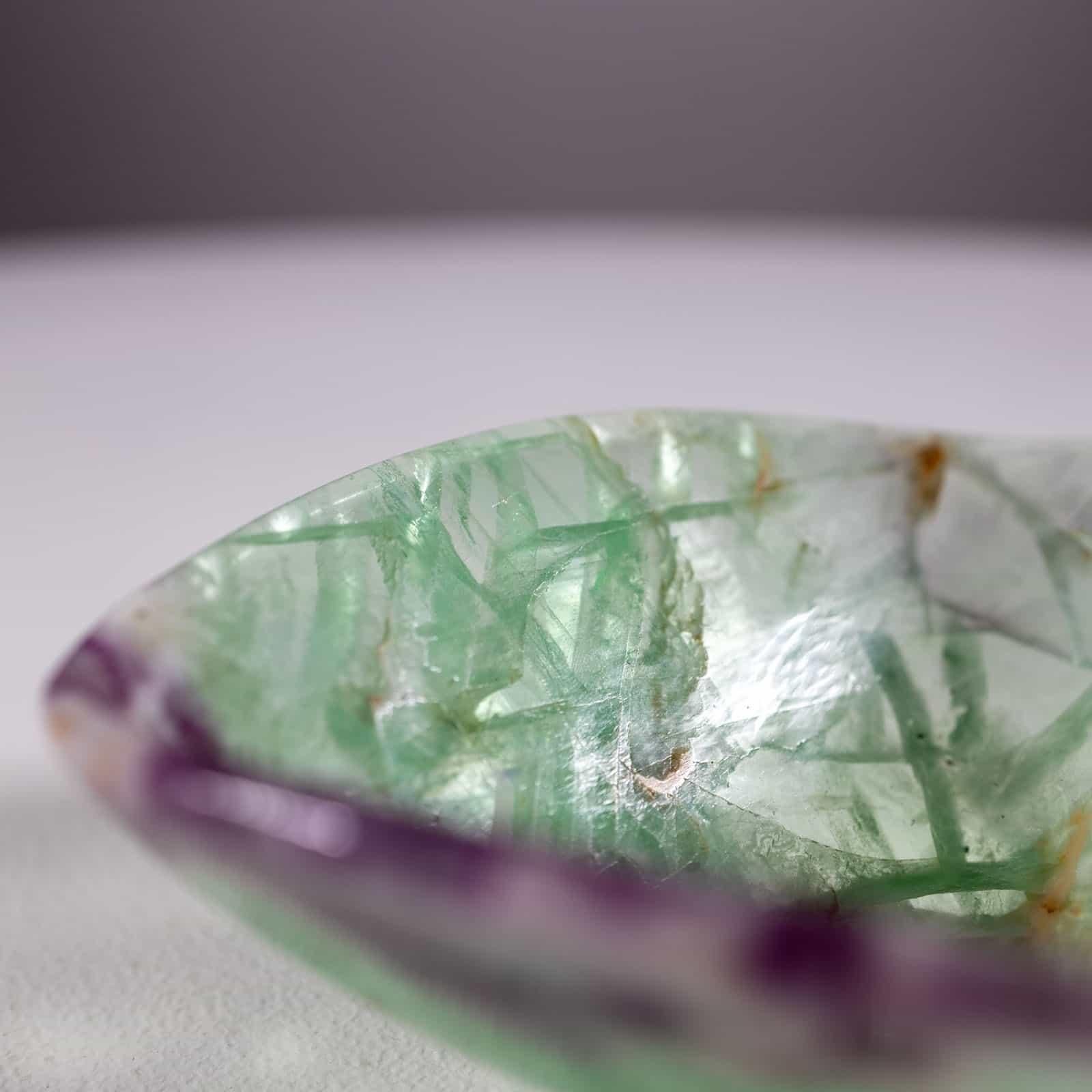 Mid-20th Century Small Bowl made of cut Gemstone by Helmut Wolf, 1960s/70s For Sale