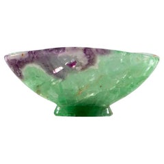 Retro Small Bowl made of cut Gemstone by Helmut Wolf, 1960s/70s
