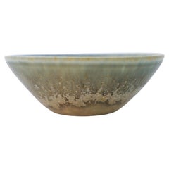 Small Bowl with Lovely Glaze Carl-Harry Stålhane, Rörstrand, Mid-20th Century
