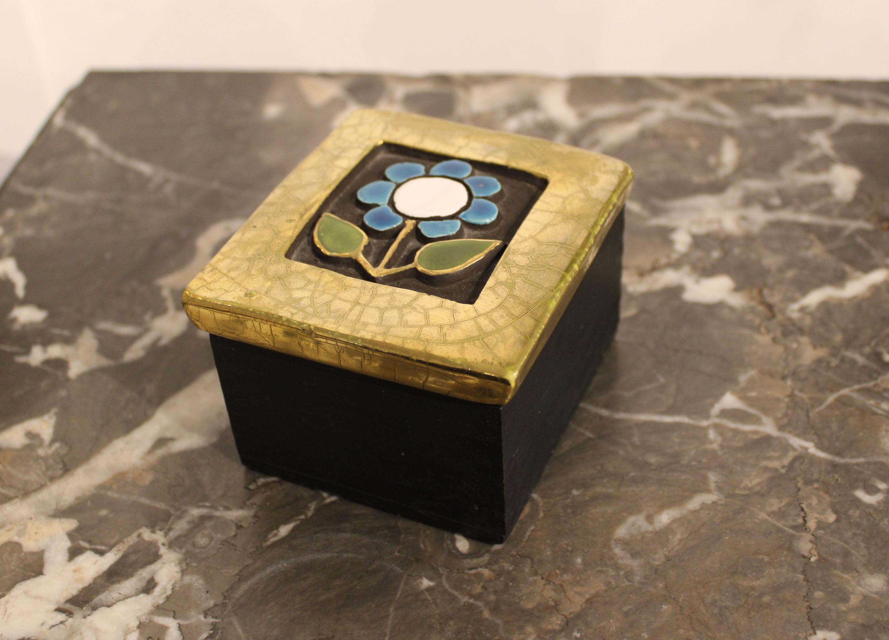 20th Century Small box by Mithé Espelt, France, circa 1970