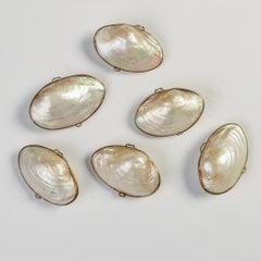 Piccole scatole fatte di conchiglie