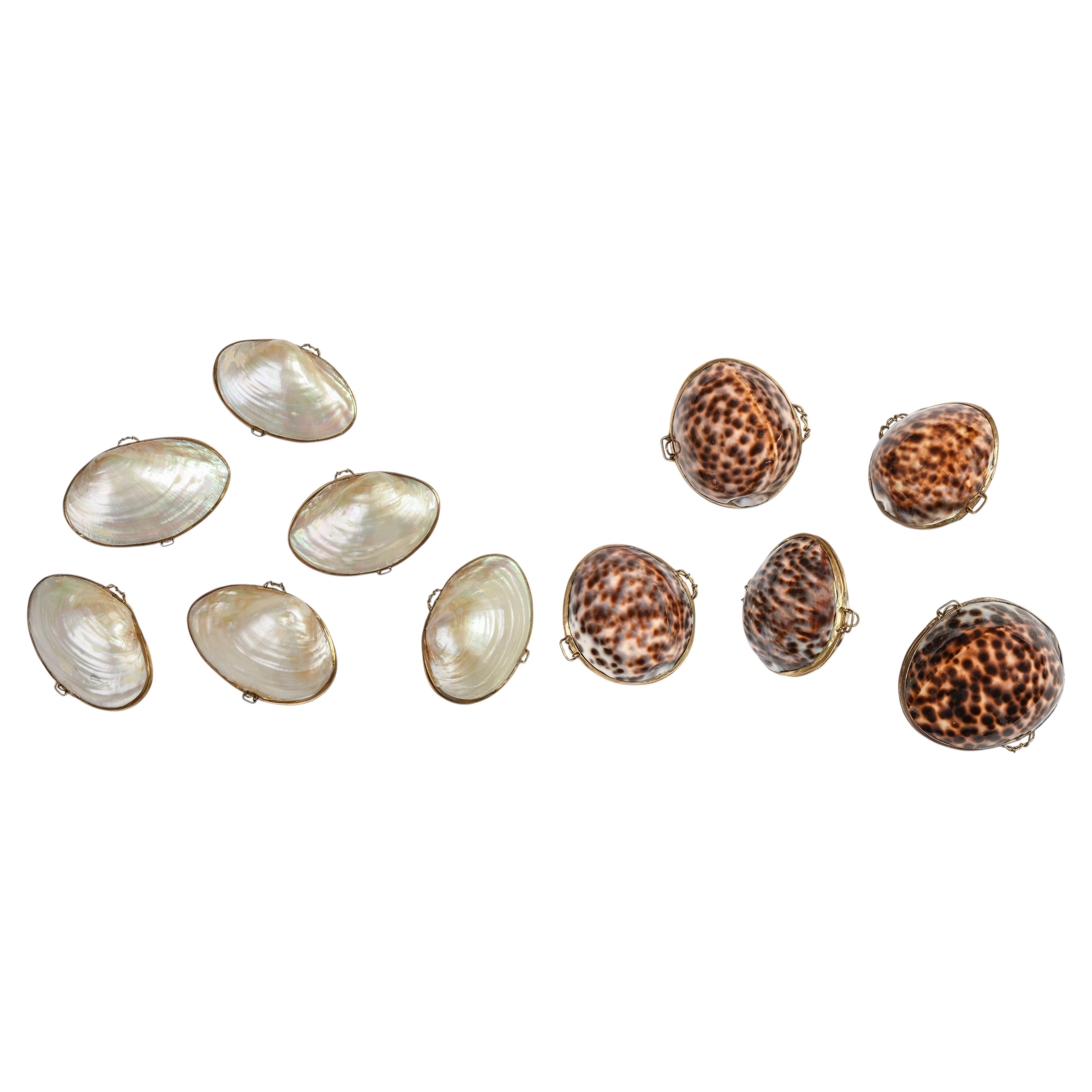 Small Boxes Made from Shells For Sale