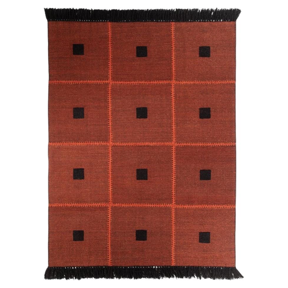 Small Boz Kilim Wool Rug by Hermhaus For Sale
