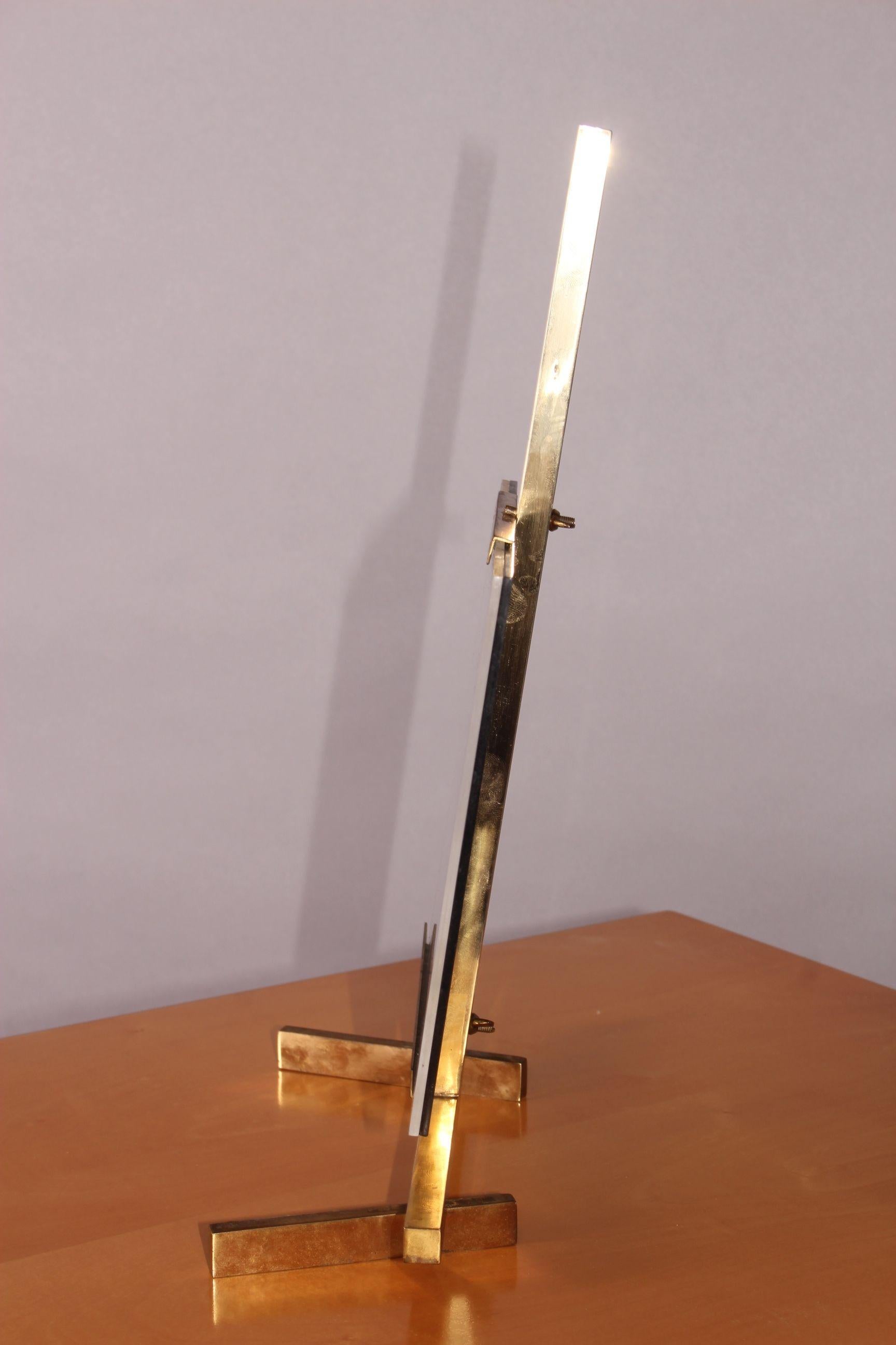 Late 20th Century Small Brass Easel