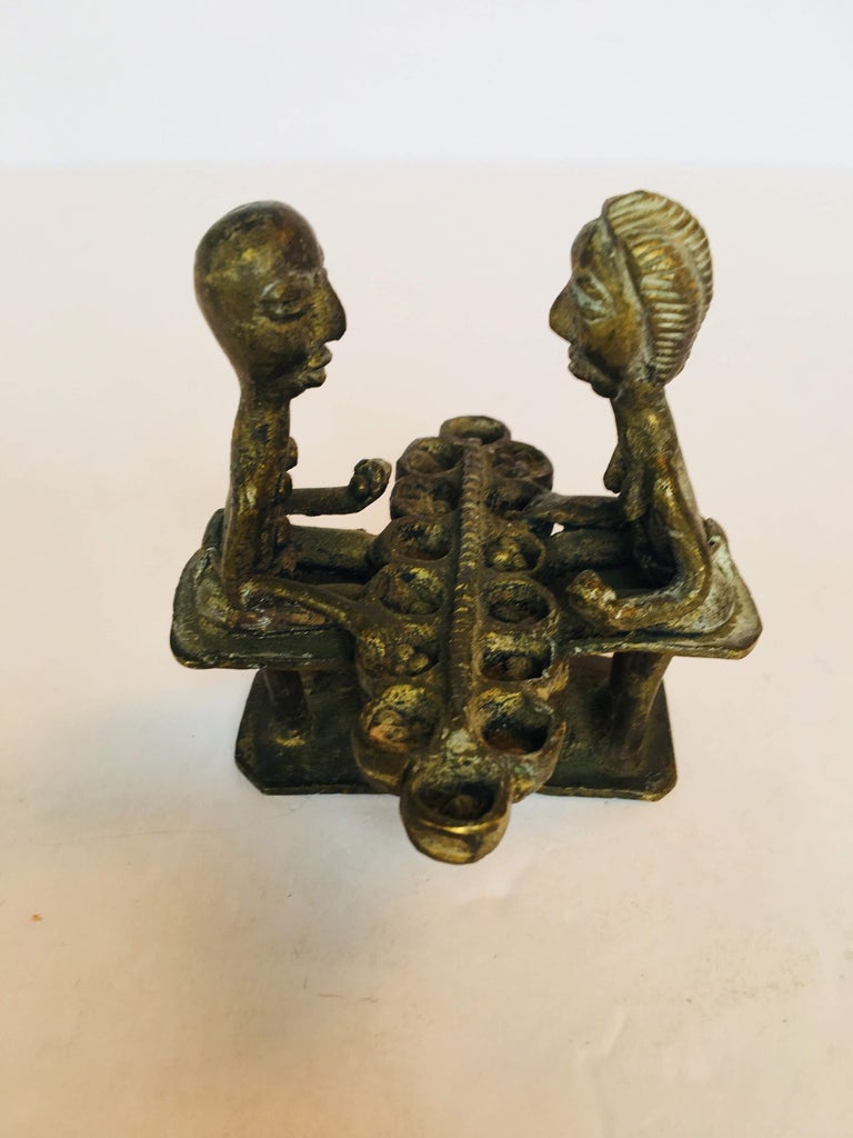 Small Brass Sculpture For Sale at 1stDibs